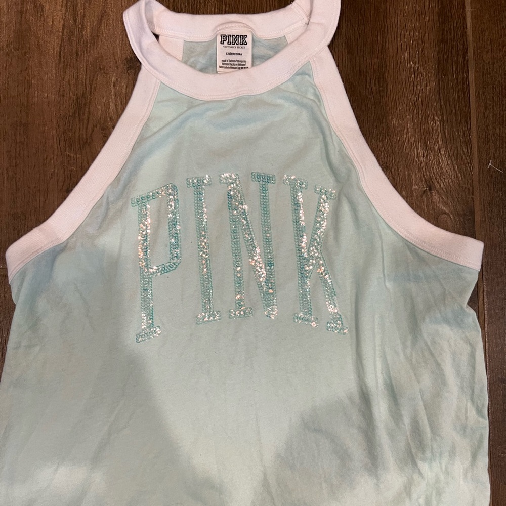 PINK size large tank top